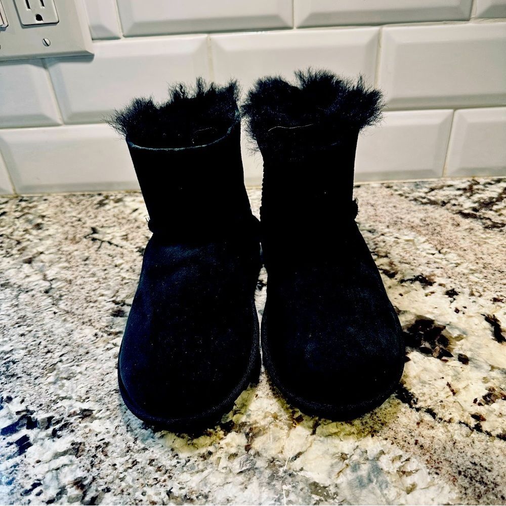 Faux Fur Ankle Boots Size 12